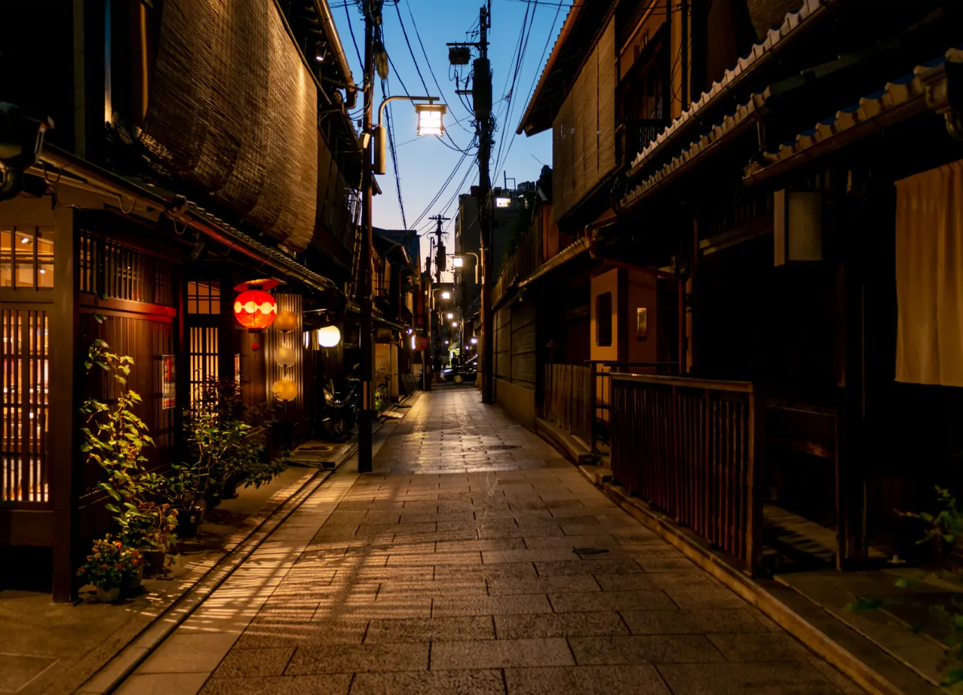 祇園の街並み